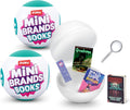 ZURU Mini Brands Books 2-Pack – Real Miniature Books with Readable Pages, 5 Mystery Books + Accessories per Capsule, Collectible Toy for Kids, Teens & Adults