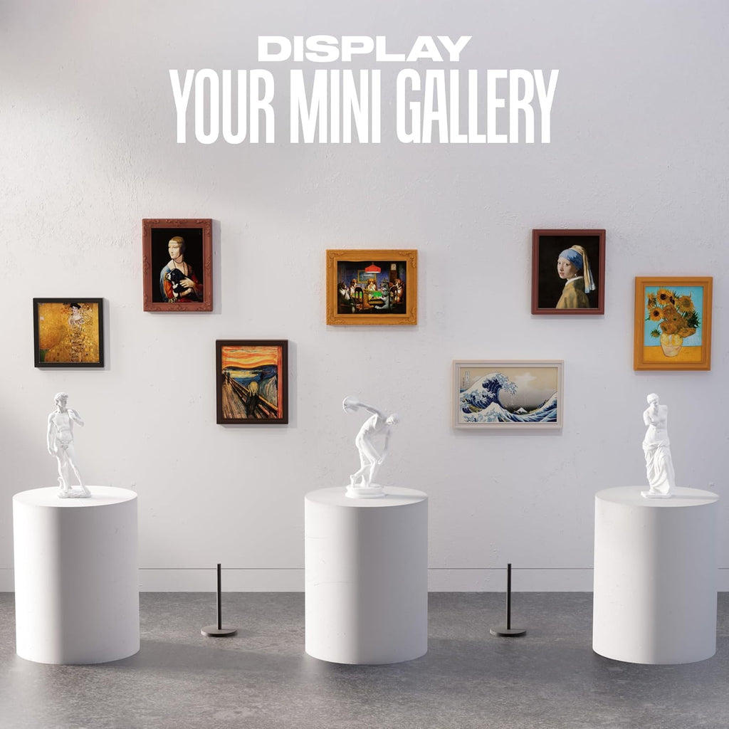 ZURU Mini Brands Create Mini Masterpieces Series 1 – Capsule 2-Pack, Real Miniature Art Creations, Collectible Toy for Kids & Adults