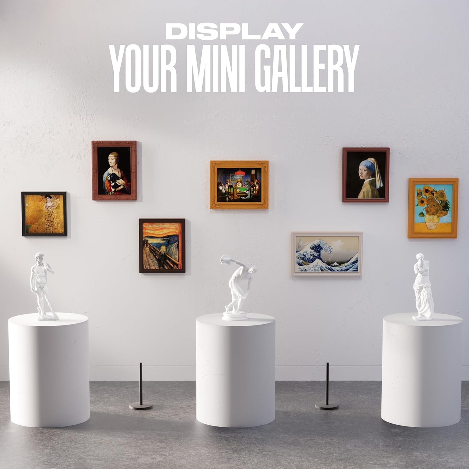ZURU Mini Brands Create Mini Masterpieces Series 1 – Capsule 2-Pack, Real Miniature Art Creations, Collectible Toy for Kids & Adults