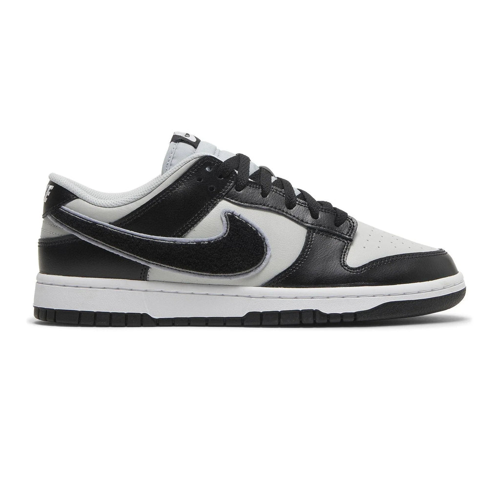 Nike Dunk Low 'Chenille Swoosh Black Grey' (2022)